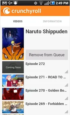 Crunchyroll android App screenshot 0